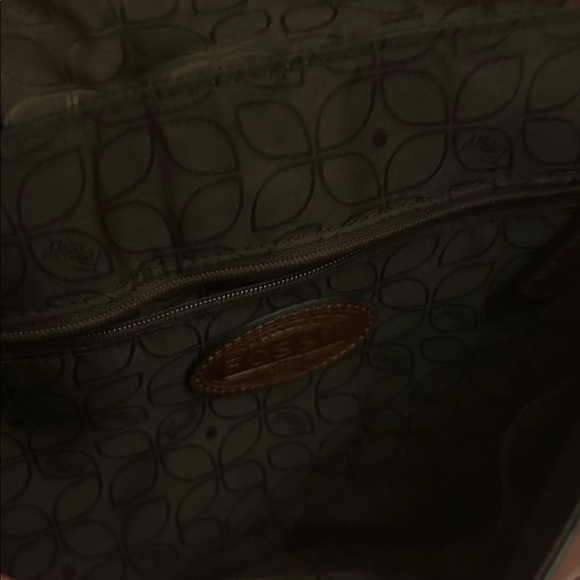 Fossil Dark Brown Leather Crossbody Bag - Picture 4 of 5